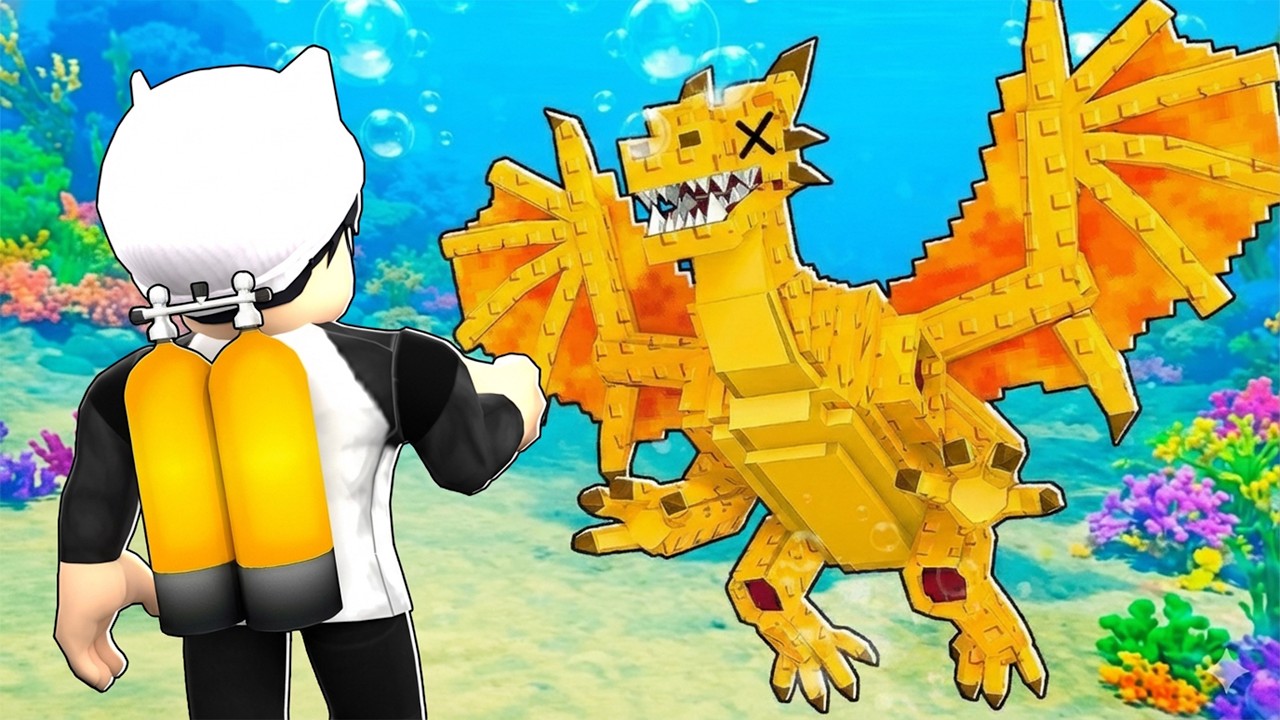 حصلت أندر برين روت تحت البحر حظ خرافي في لعبة روبلوكس 😱🔥