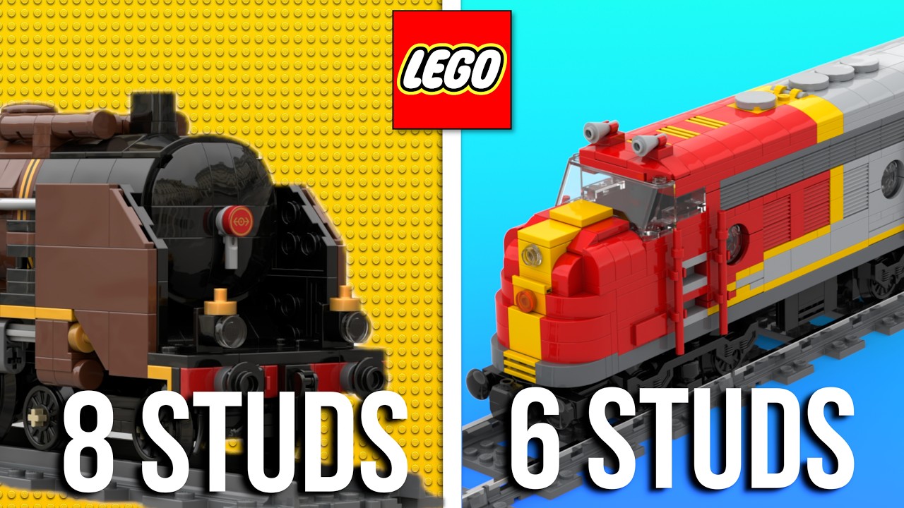 6 или 8 шпилек? Каждый, кто строит поезда из LEGO, ошибается в этом вопросе.