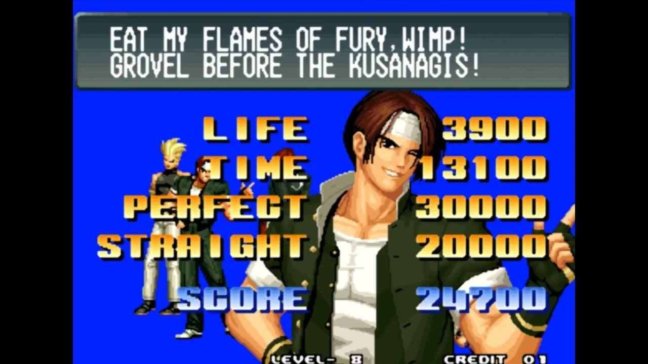 [TAS] Kyo Benimaru Iori (Kof 96 Anniversary Edition)