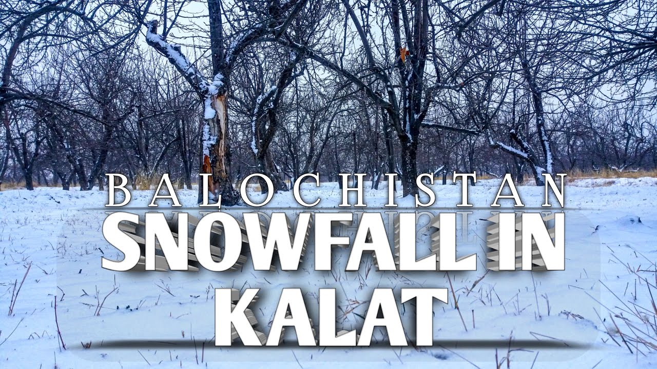 Kalat's Snowfall Splendor: Cinematic Shots of Winter's Beauty ❄️📽️
