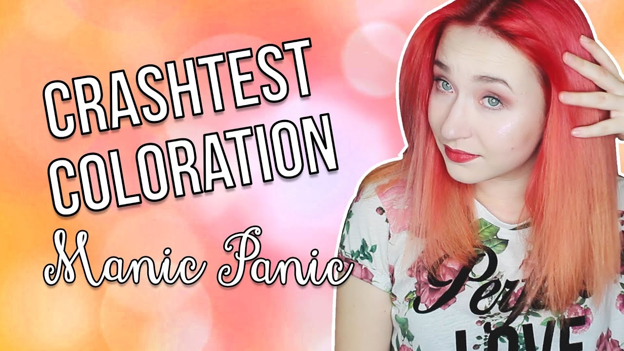 ♥ JE TESTE LES COLORATIONS MANIC PANIC HIGH VOLTAGE ♥ Sunset Ombre Hair