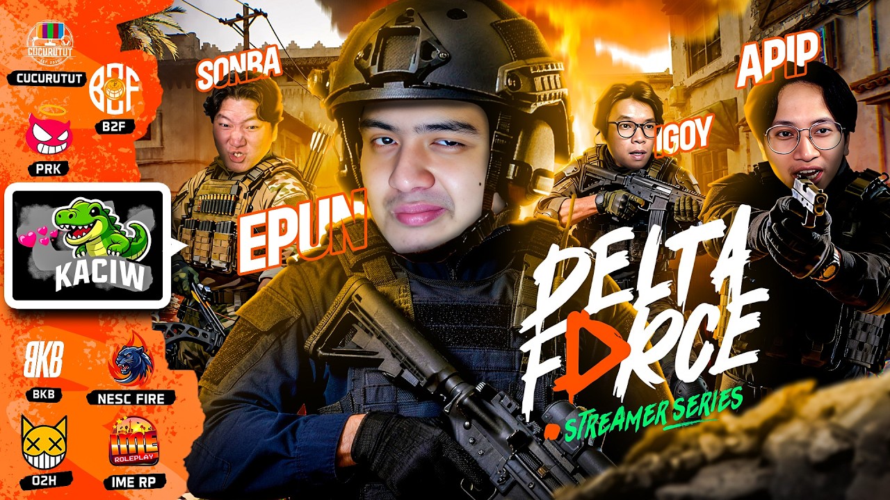 KACIW IKUT TURNAMENT ?! SENGGOL DONK !!! [ Delta Force ]
