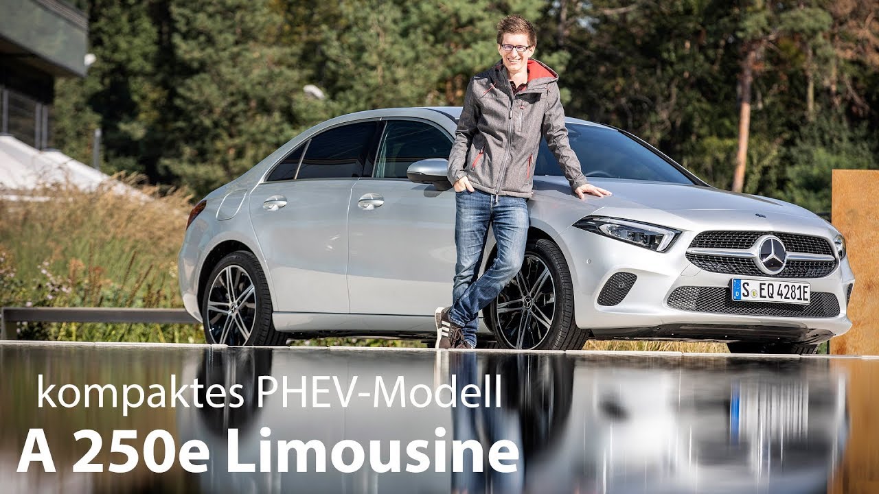 2019 Mercedes-Benz A 250e Limousine Fahrbericht / der kompakte Plug-in Hybrid im Test - Autophorie