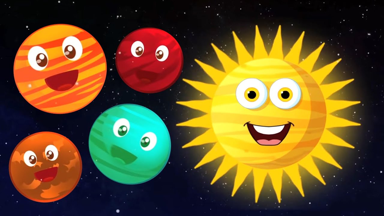 Planets Song, Earth Day and Preschool Nursery Rhyme for Babies