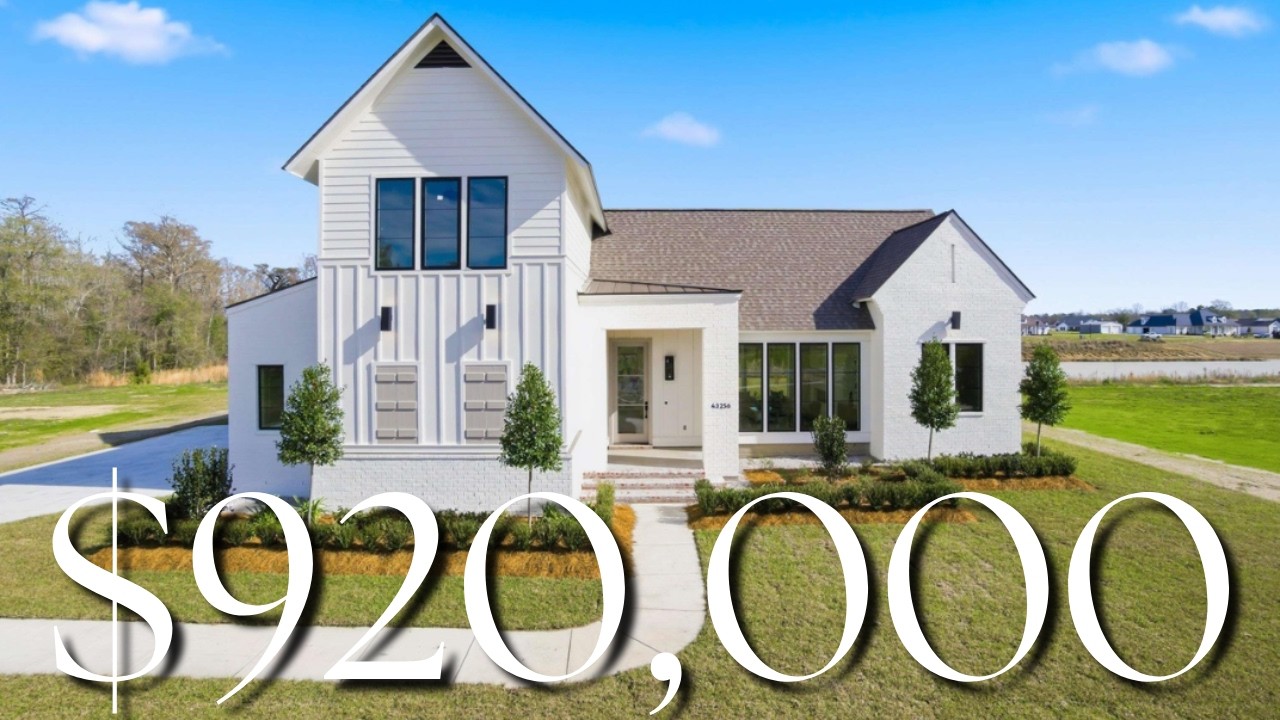 Inside a $920k Move-In-Ready Luxury Home – Prairieville