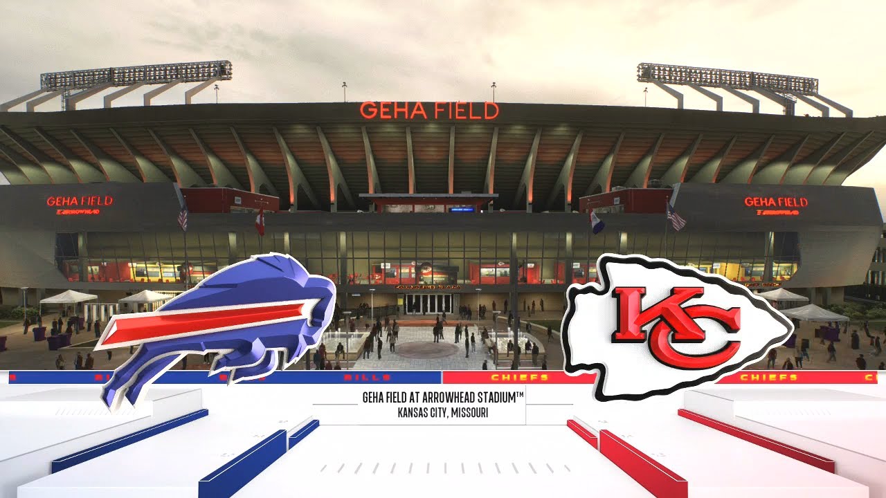 Madden NFL 26 - Buffalo Bills Vs Kansas City Chiefs PS5 Simulation AFC Championship 2024