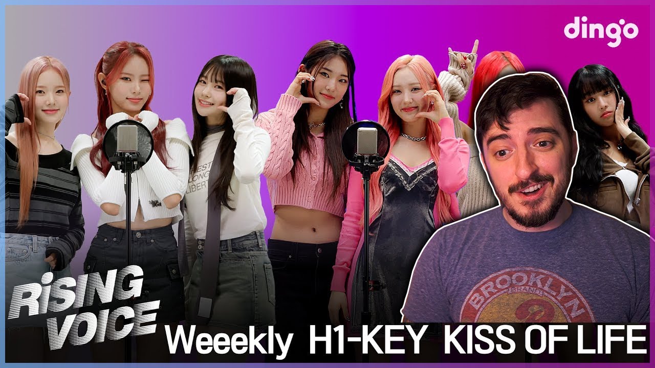 Weeekly, H1-KEY, KISS OF LIFE - Dingo Rising Voice | REACTION