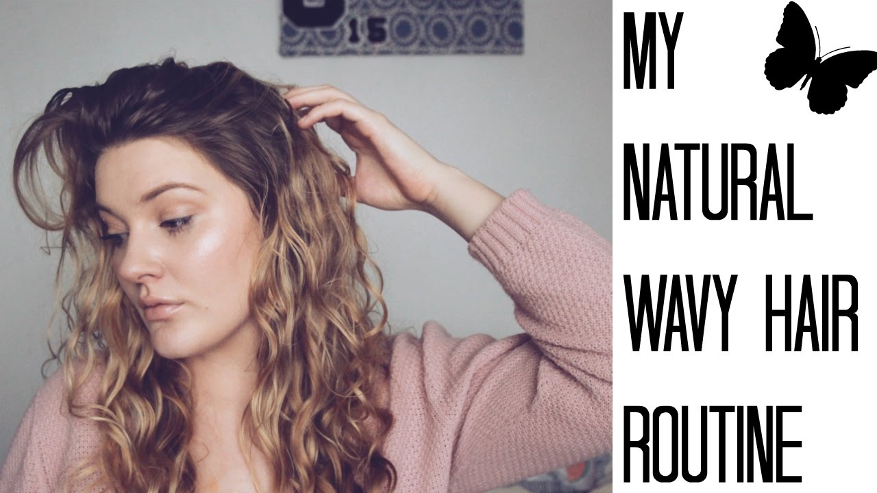 Natural Wavy Hair Routine