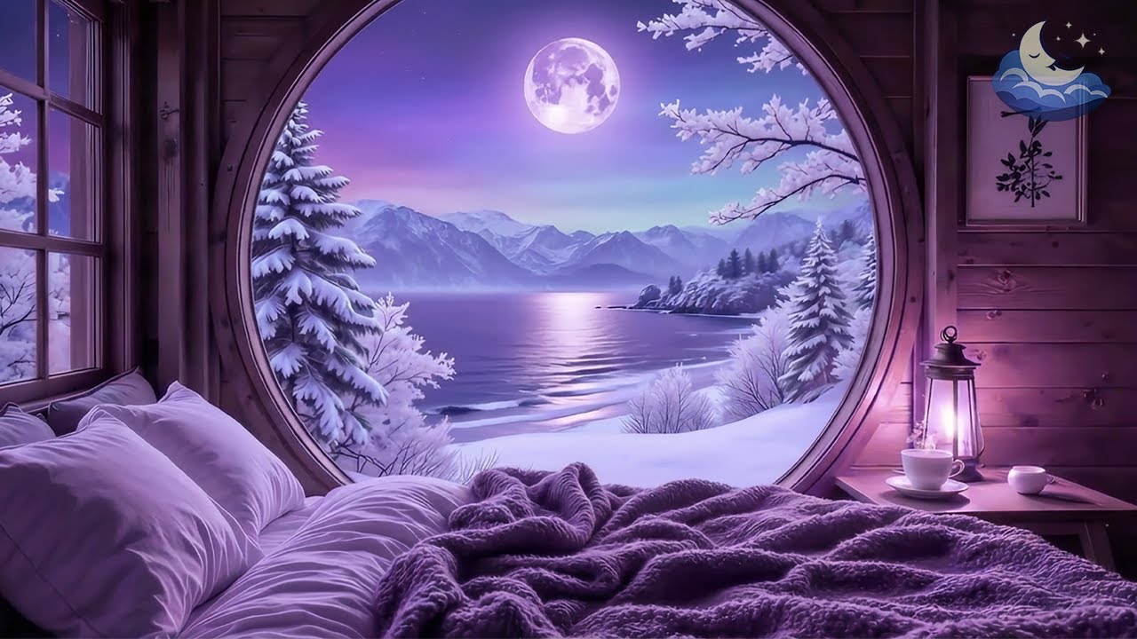Melatonin Release for Deep Sleep (No Ads) • Calm Night Ambience