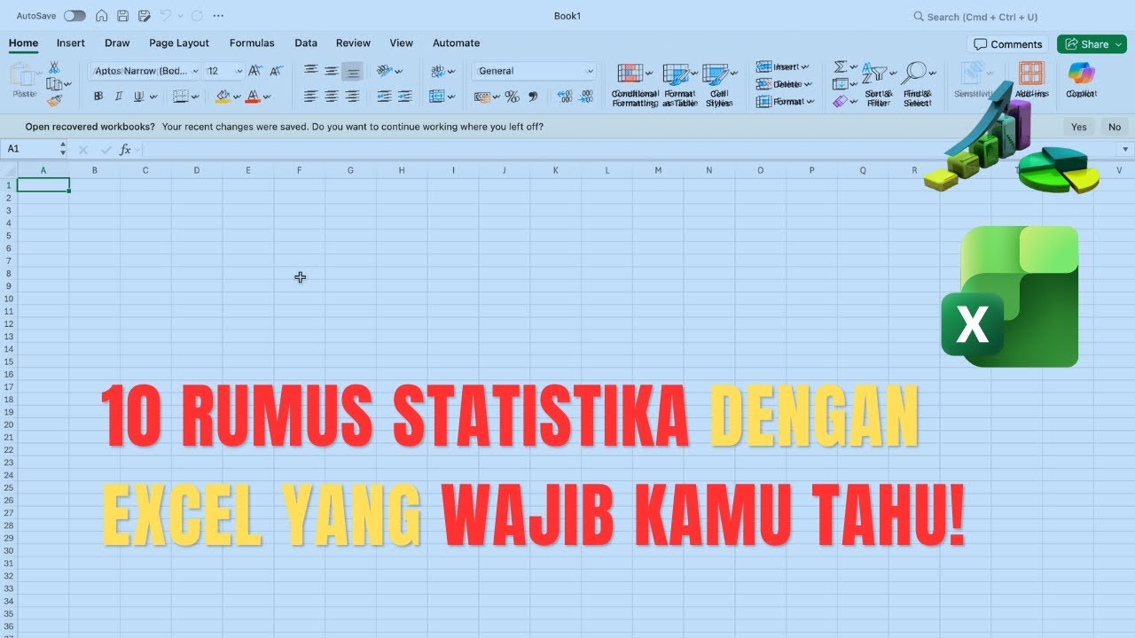 10 Rumus Statistik di Excel yang Wajib Kamu Bisa