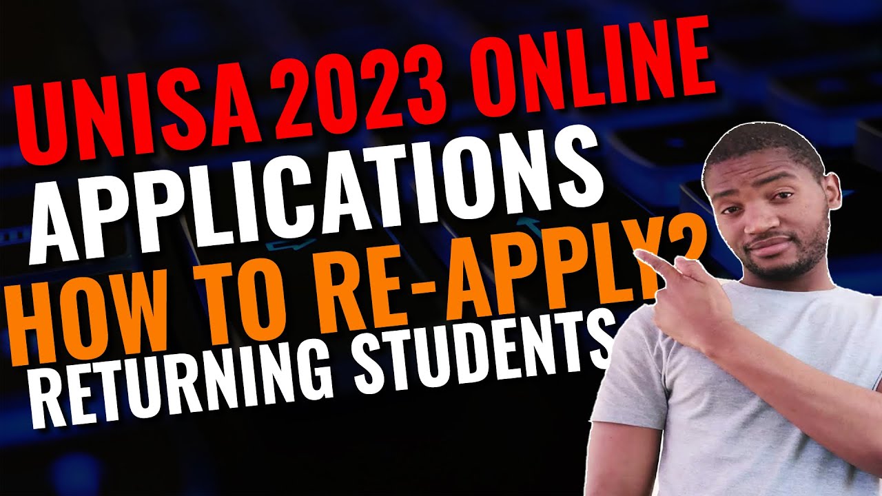 Returning Students || How to reapply at UNISA for 2023 // UNISA online applications