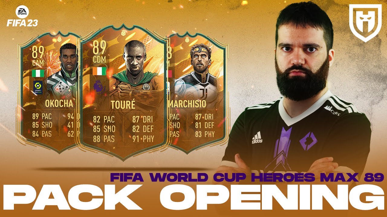 APRO 150 PACKS WORLD CUP MARVEL HEROES MAX 89 COMPRESO IL MIO /// FIFA 23 DROP RATE TEST