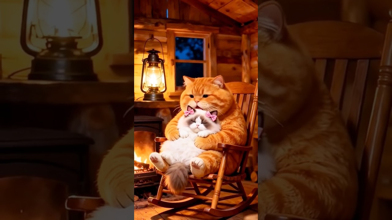 "The Mischievous Orange Cat Cooks Again!" 
