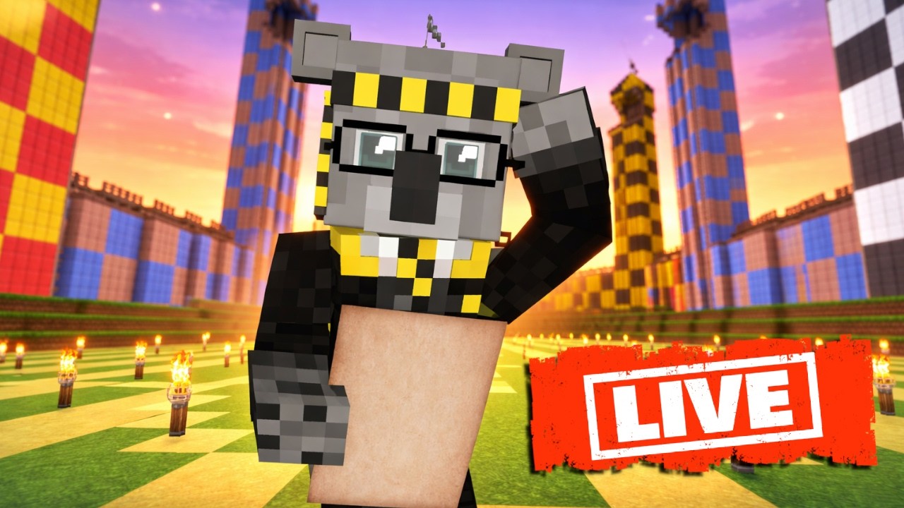 Letztes Mal LIVE vor LBH2000 😨🔥 | Let's Build Hogwarts LIVE