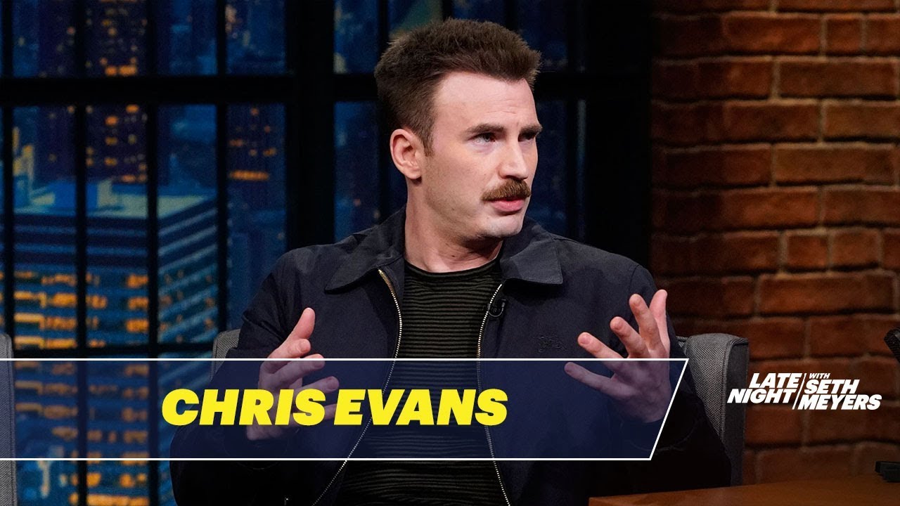 Chris Evans on the Perks of Having a Mustache