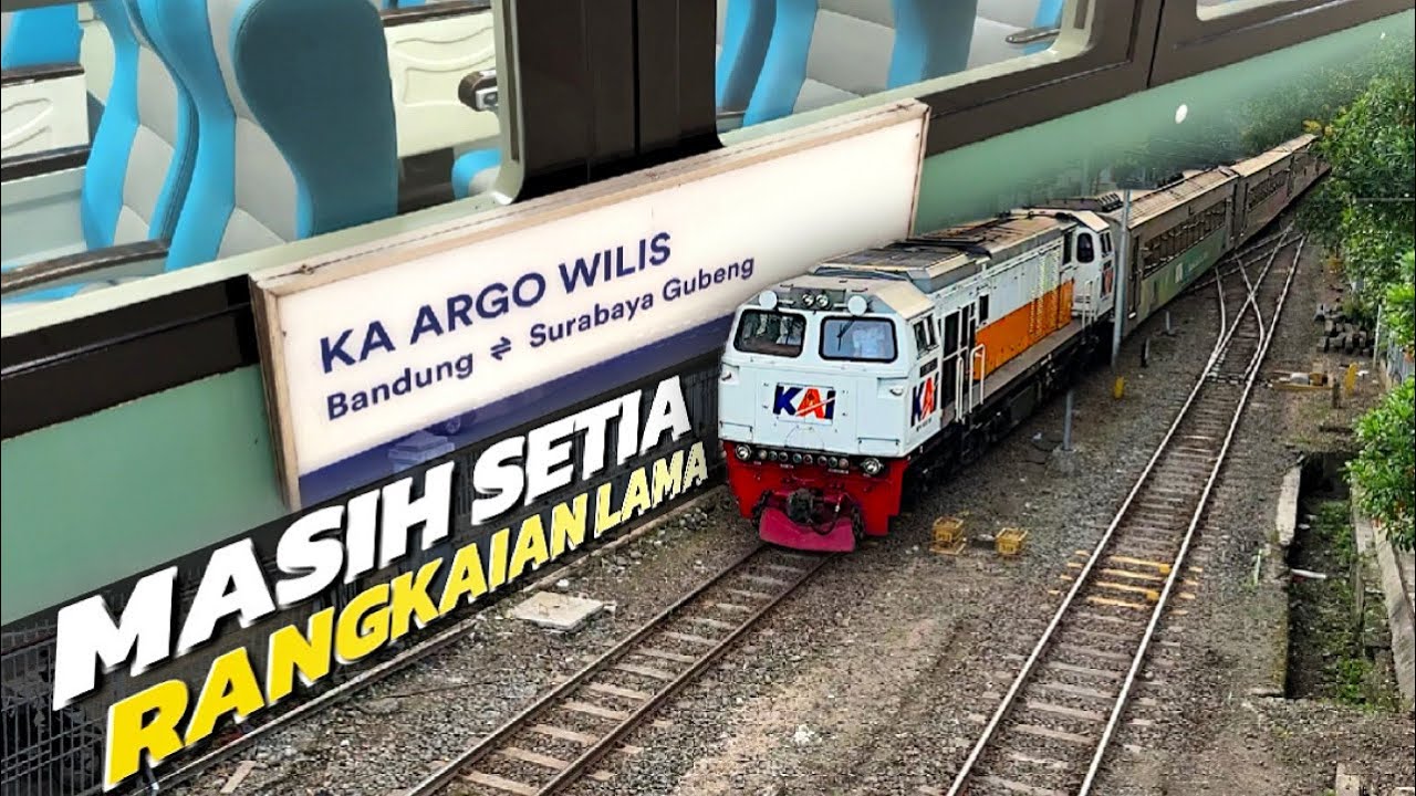 RAJA SELATAN YANG “KETINGGALAN” KAPAN GANTI RANGKAIAN?? Naik Kereta Argo Wilis Full Bandung-Surabaya