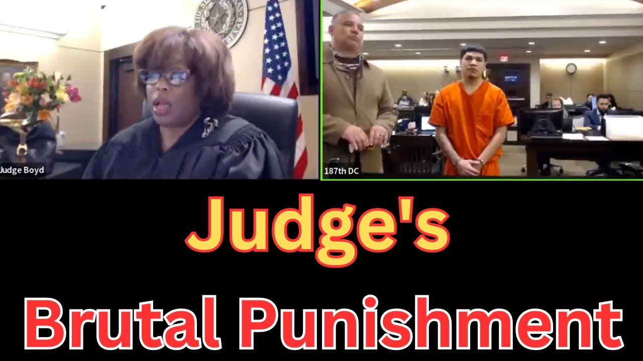 Judge' Boyd Hands Shockingly Brutal Punishment for 20-Year-Old Defendant!