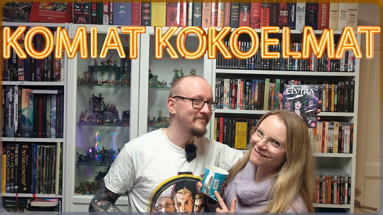 KOMIAT KOKOELMAT: TomMillan leffahyllyt, roolipelifiguurit ja MUUMIMUKIT!