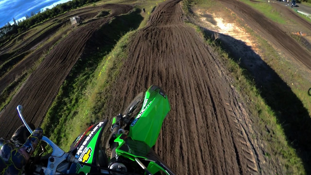 2008 Kx 125 Few laps pov