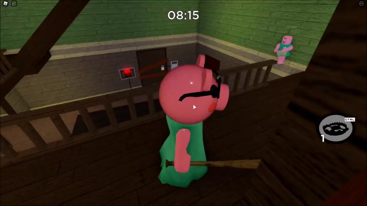Playing as Father Roblox PIGGY