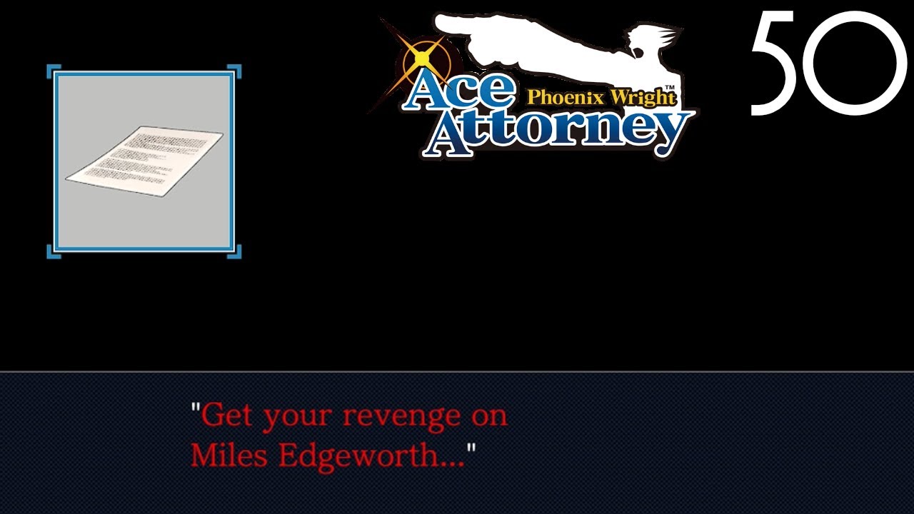 Perfect Handwriting- Phoenix Wright Ace Attorney [50]