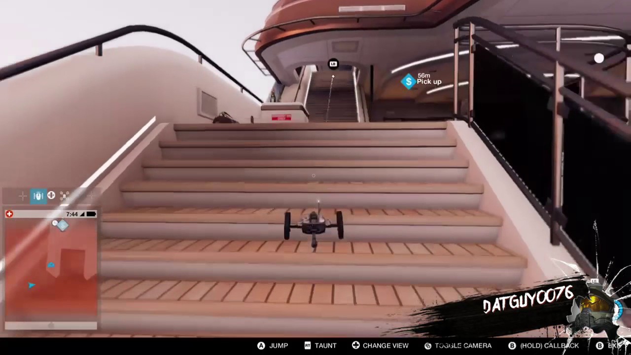 How To get the money bag from yacht  Watch dogs 2