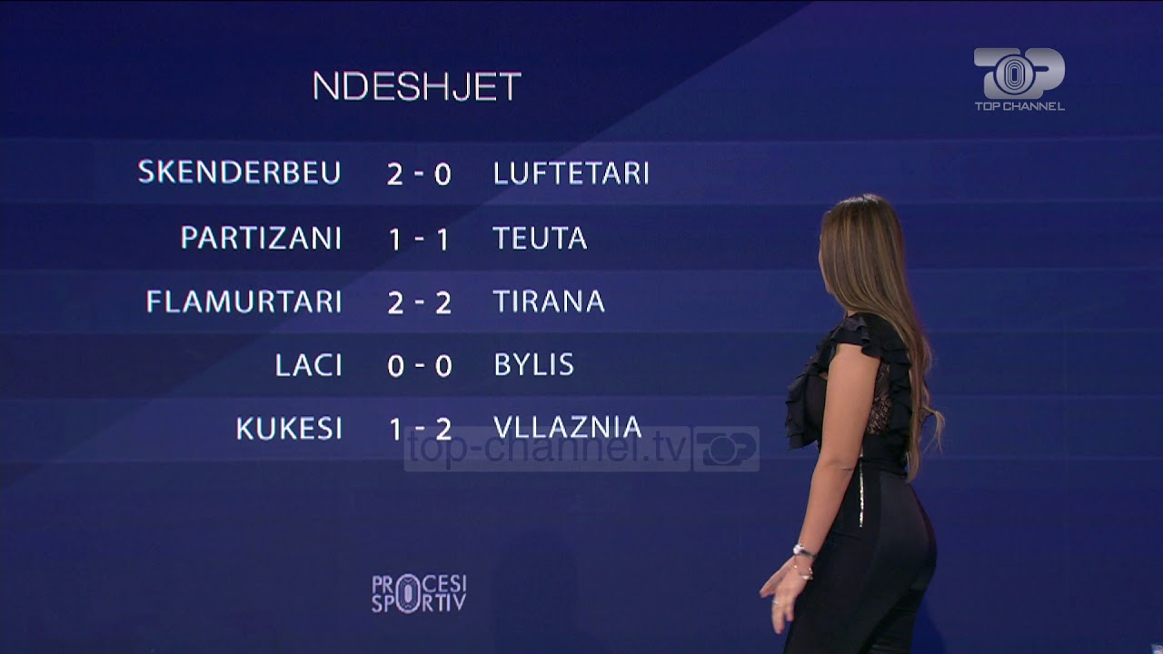 Alesia Bami, ja rezultatet e fundjav&euml;s n&euml; futbollin shqiptar