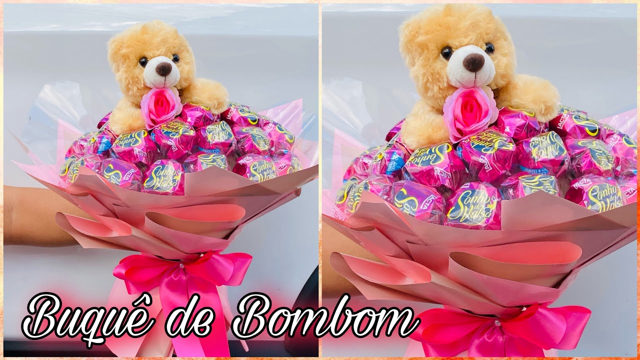 COMO FAZER BUQUÊ DE BOMBOM ESPECIAL DIA DAS MÃES