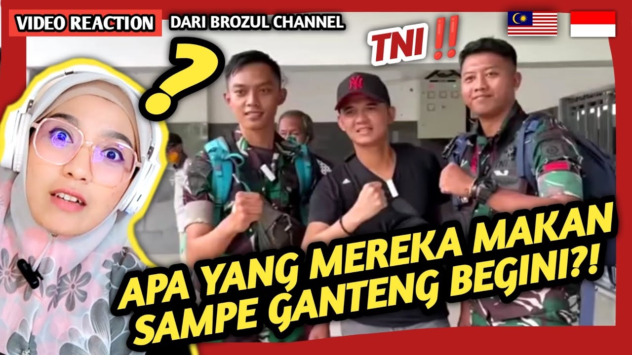 🇲🇾🇮🇩 BROZUL KETEMU ASET NEGARA INDONESIA YANG KEKAR & GANTENG‼️TNI MUDA SIAP BELA NEGARA 🫡