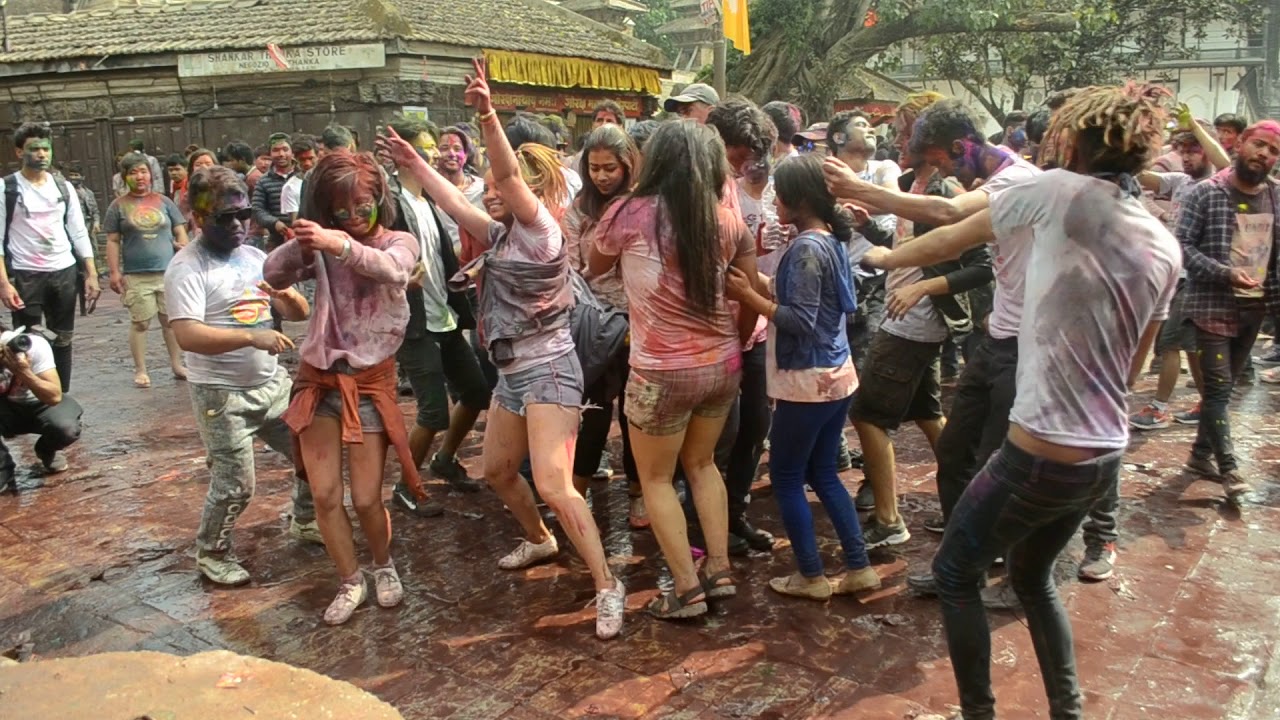 Holi 2074 in Kathmandu, Nepal.(5)