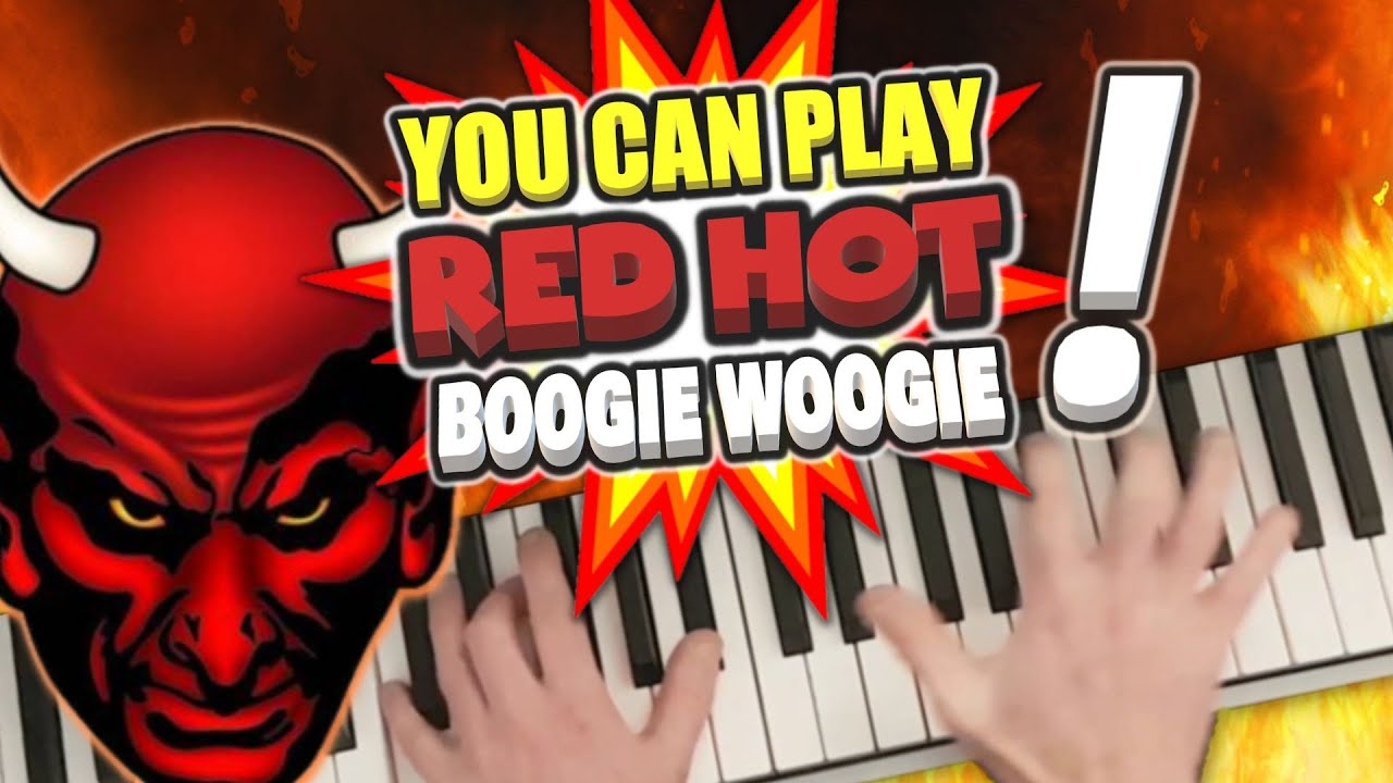 WOW ! IMPRESS with RED HOT Boogie Woogie Piano Tutorial ! Music Lesson