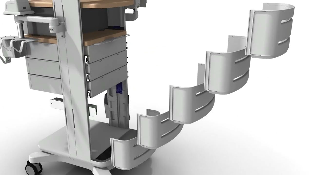 GCX Fetal Monitoring Cart Video