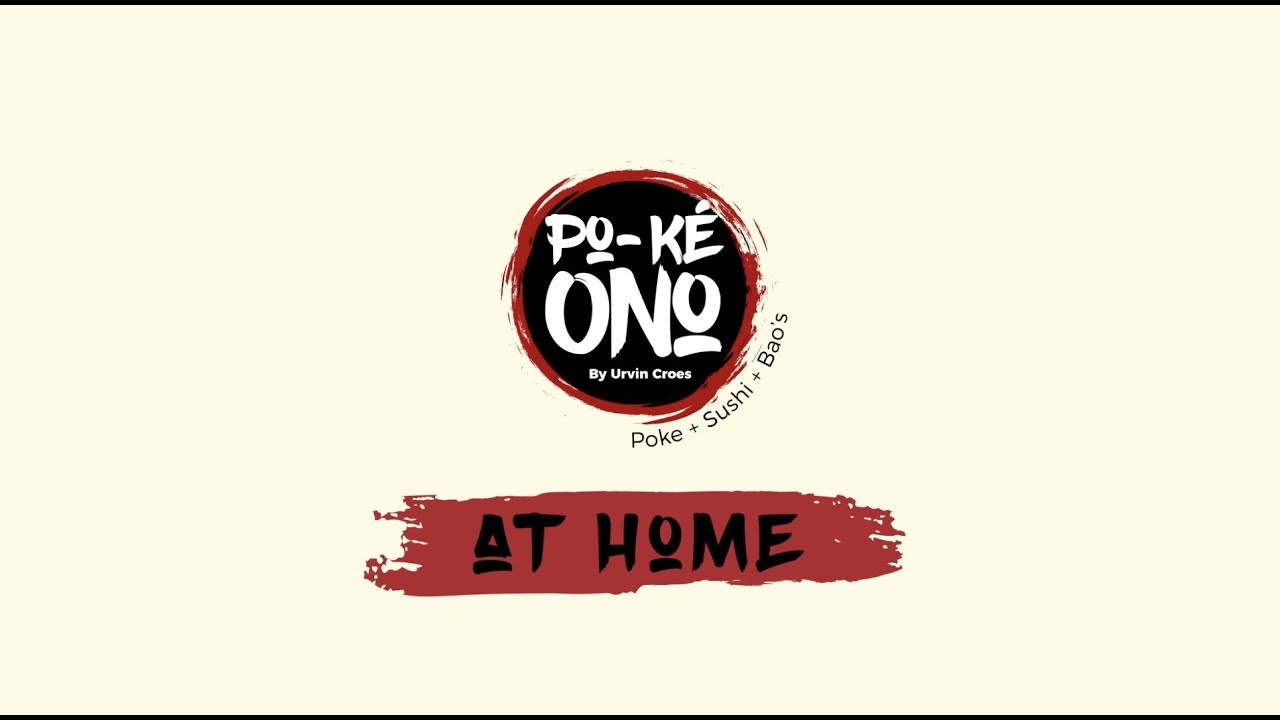 How to Cook Po-Ké Ono at Home by Urvin Croes: Menu 1, April 27 - May 1, 2020