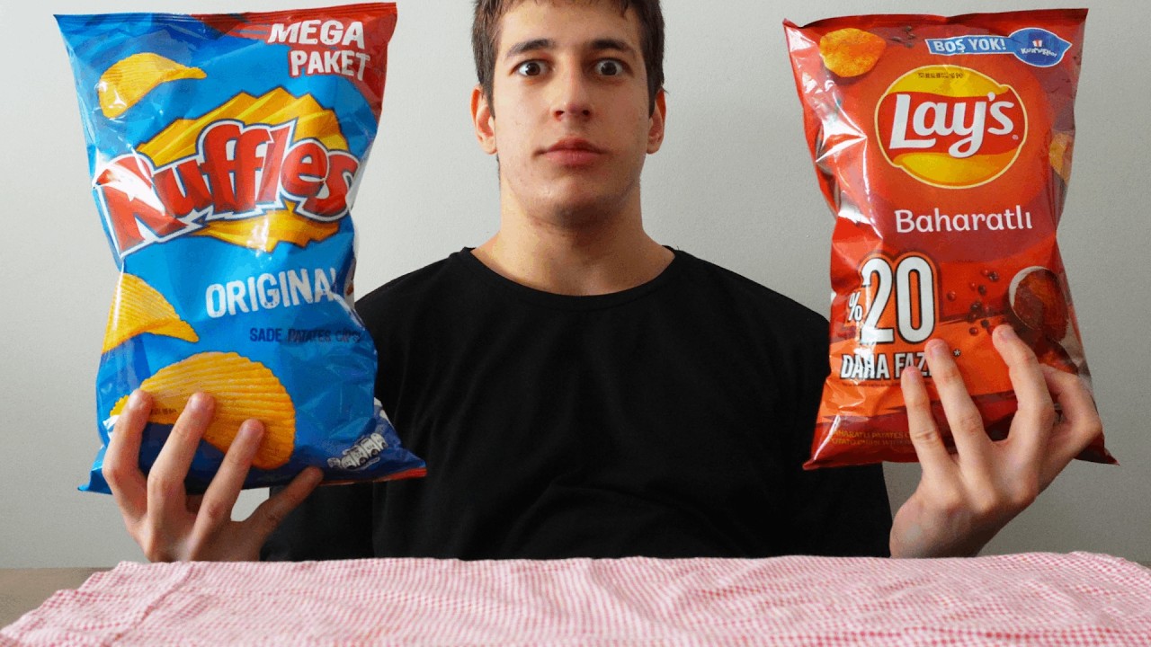 ASMR MUKBANG Crunchy Potato Chips Eating Sounds