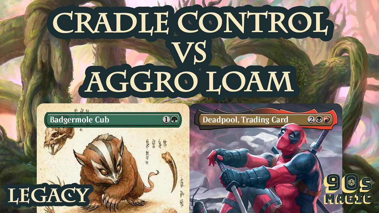 Cradle Control против Aggro Loam | Paper Legacy MTG