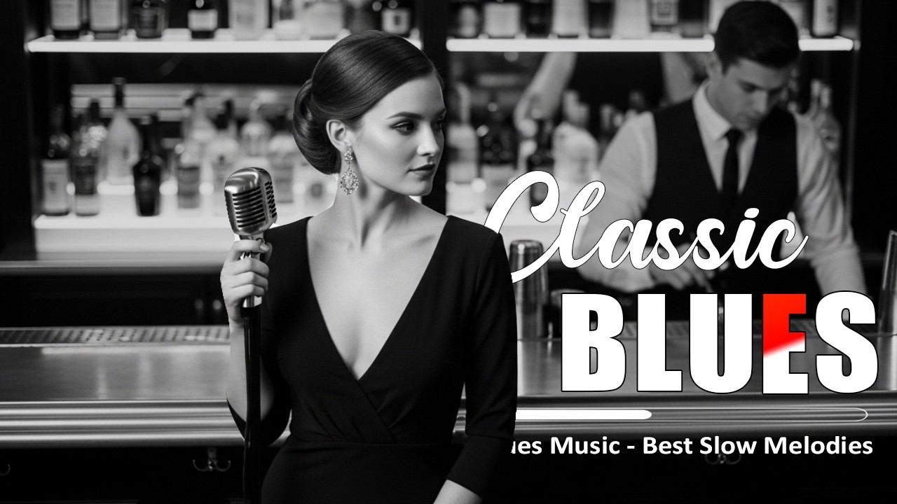 Classic Slow Blues 🎶 Dark and Elegant Blues Music to Escape To Vol.13