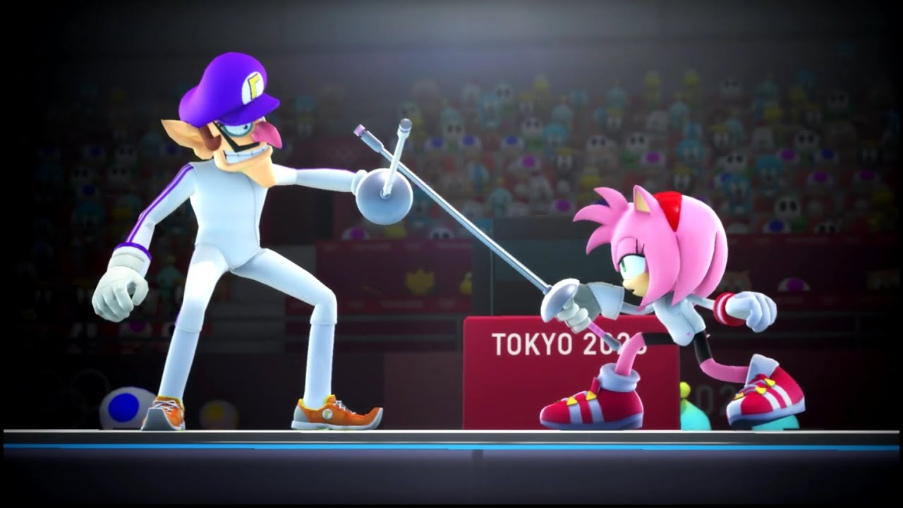 Mario & Sonic at the Tokyo 2020 Olympic Games - Fencing (All Characters)