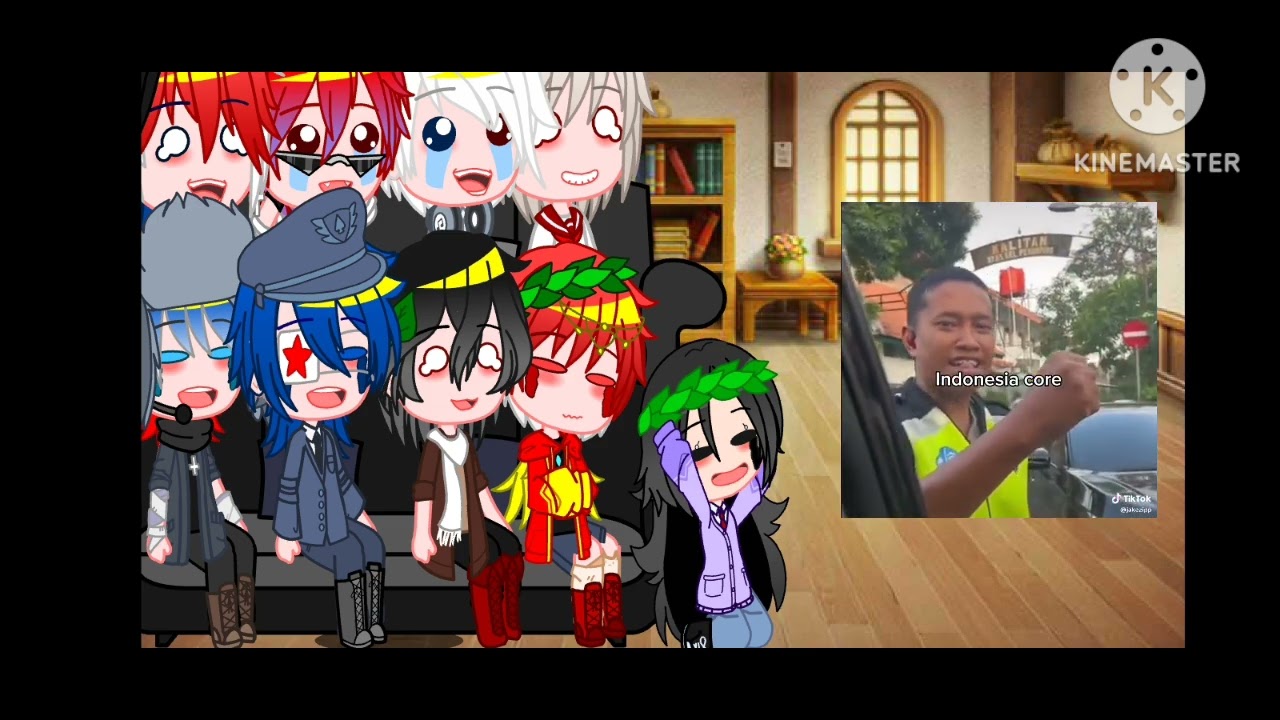 COUNTRYHUMANS REACT INDONESIA PART 1 