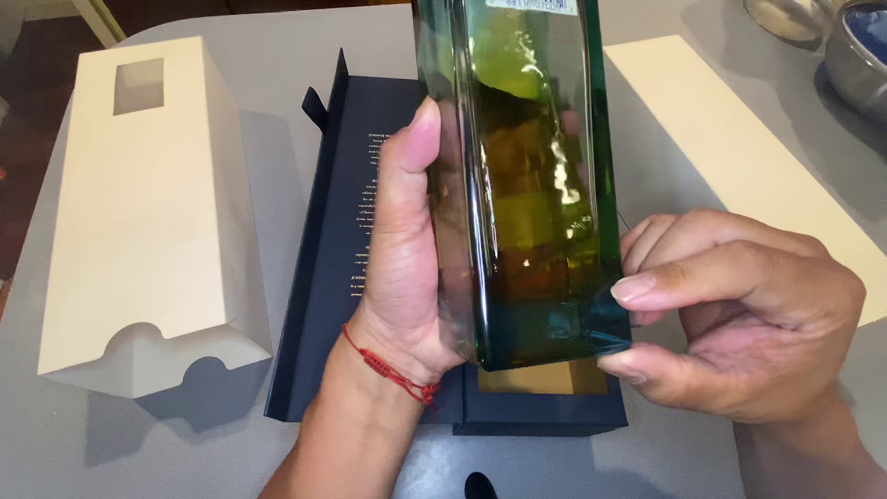 Johnnie Walker blue label unboxing