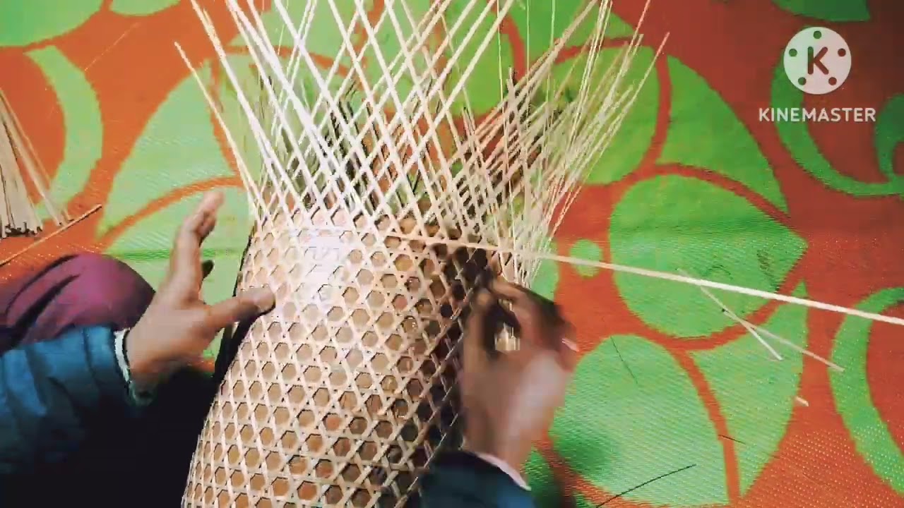 How to make Bamboo Star weaving lampshade ⭐⭐#youtube #star #weaving #lampshades