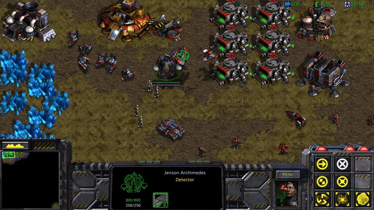 StarCraft: Remastered Кампания Возмездия - Силовая рука #1 На поле боя