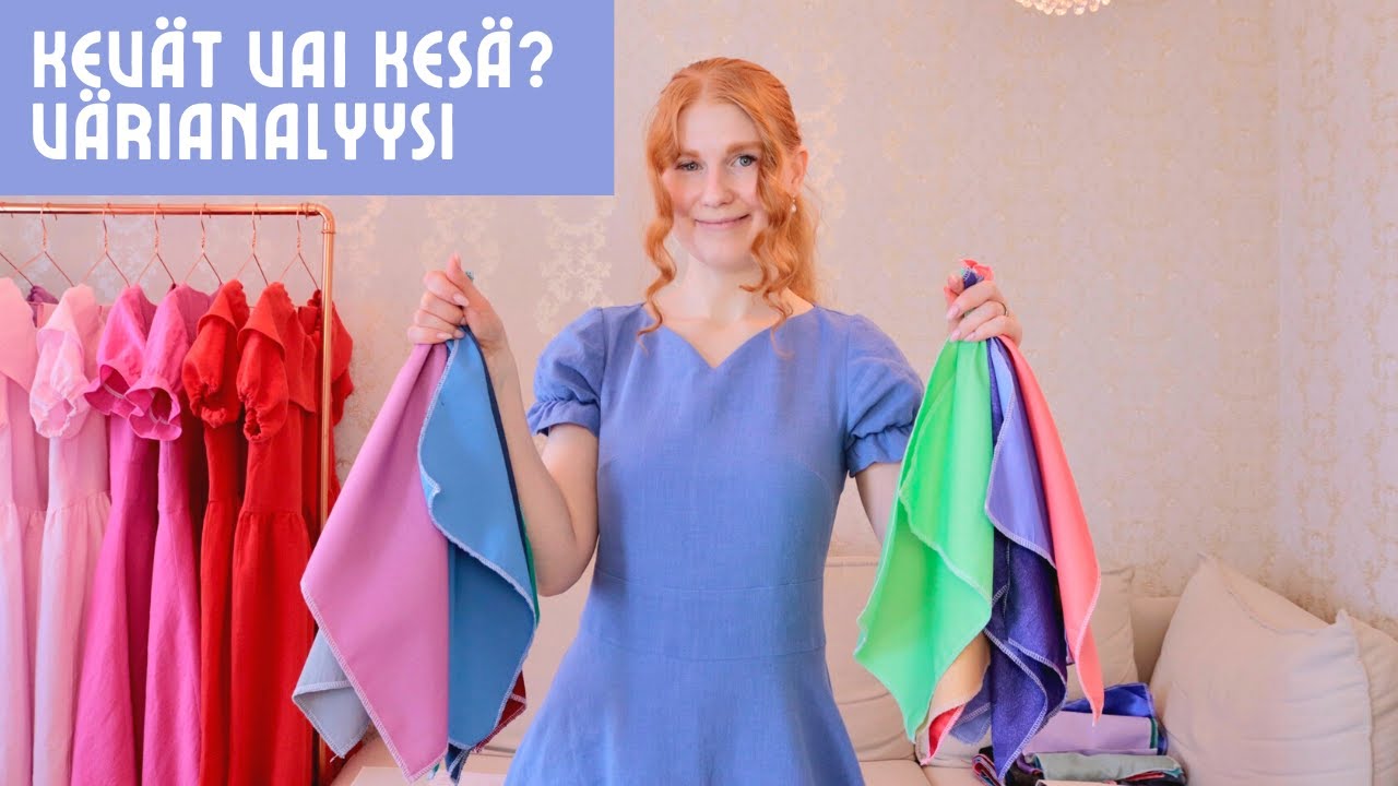 Oletko kevät vai kesä? // Vinkkejä värianalyysin tekemiseen ~ Nina Jasmin