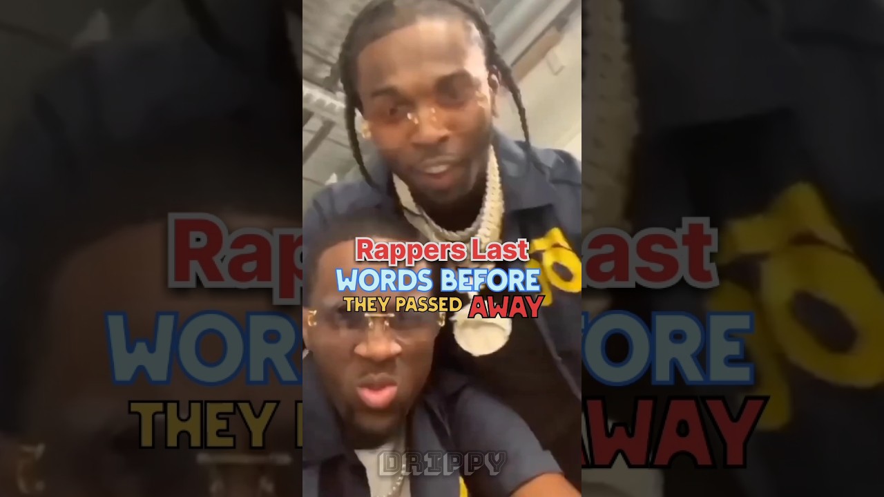 Rappers Last Words Before They Passed Away 😥#youtubeshorts #shortsvideo #rapper