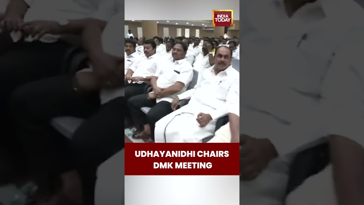 TN Deputy CM Udhayanidhi Stalin Chairs Review Meeting At DMK Headquarters | Chennai  