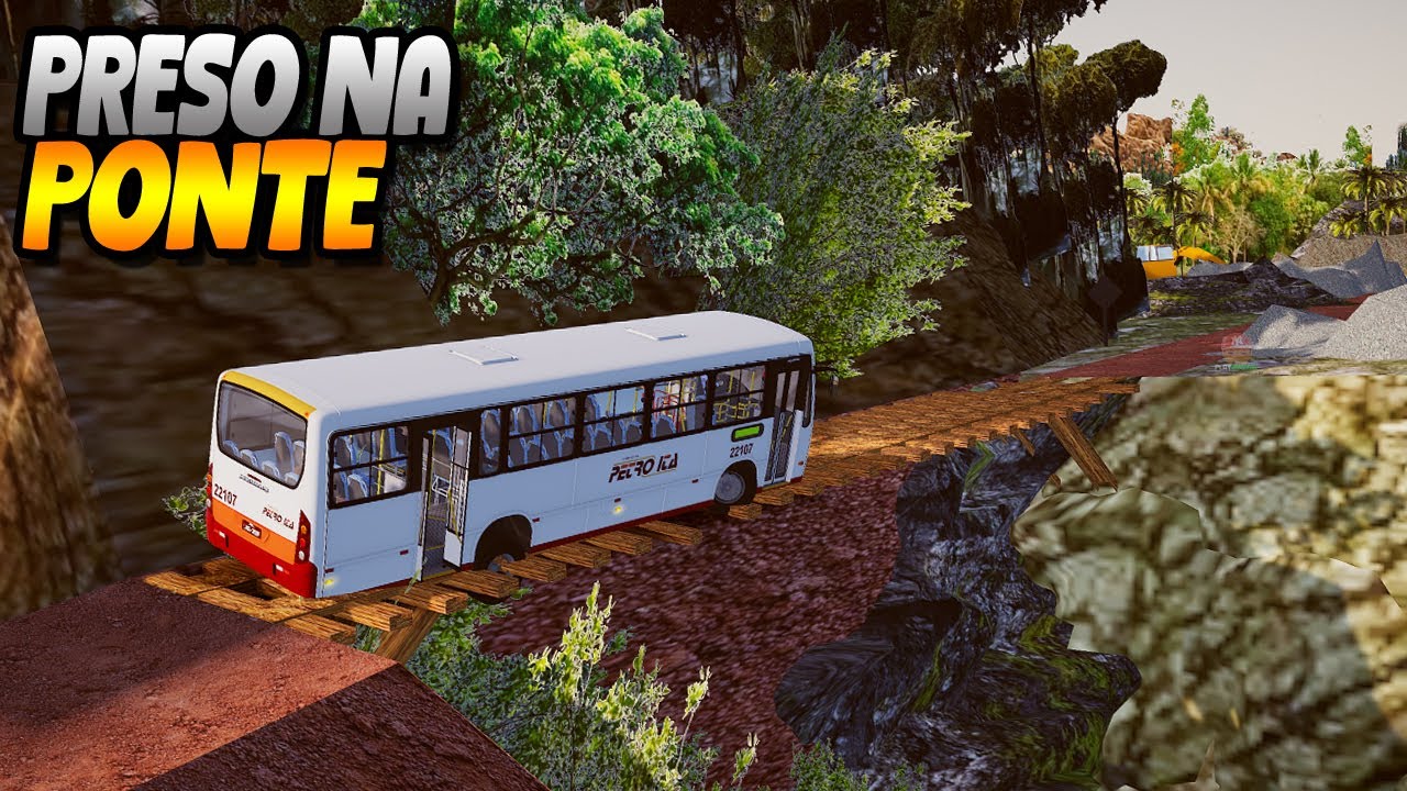 ONIBUS FICOU COM A RODA PRESA NA PONTE DE MADEIRA!