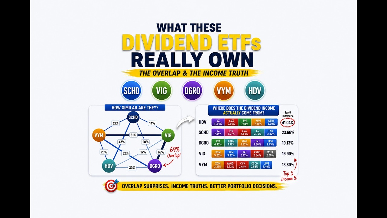 SCHD vs VIG vs DGRO vs VYM vs HDV: A Different Comparison