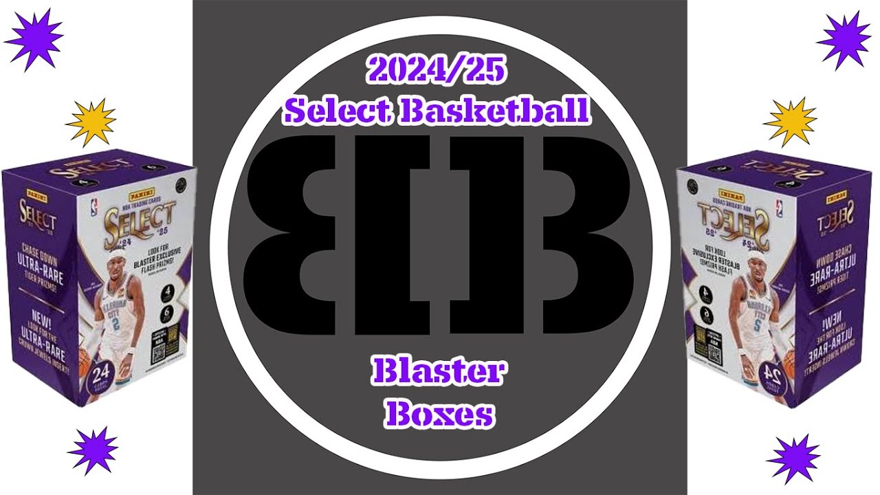 2024-25 Panini Select Basketball Walmart Blaster Boxes - Case Hit!