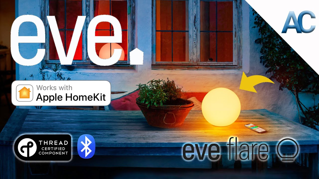 Eve Flare Nuova Versione!! Lampada a LED intelligente portatile ora anche con Thread