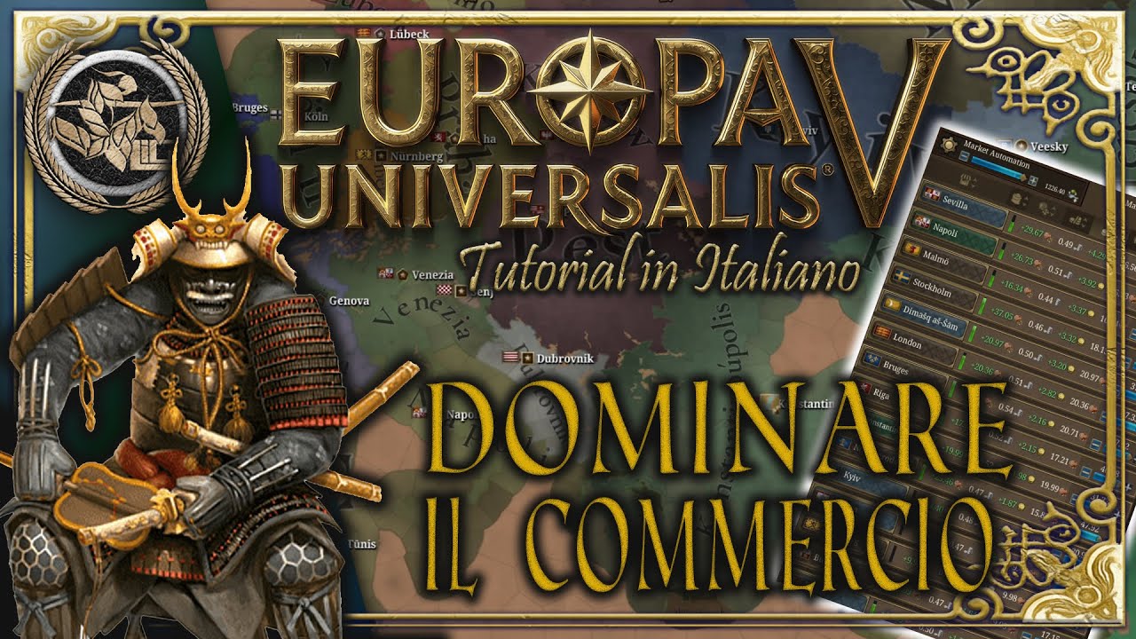 EUROPA UNIVERSALIS 5 ITA ⚓  Guida al Commercio | Come Dominare le Rotte in EU5  con Shogun Oda