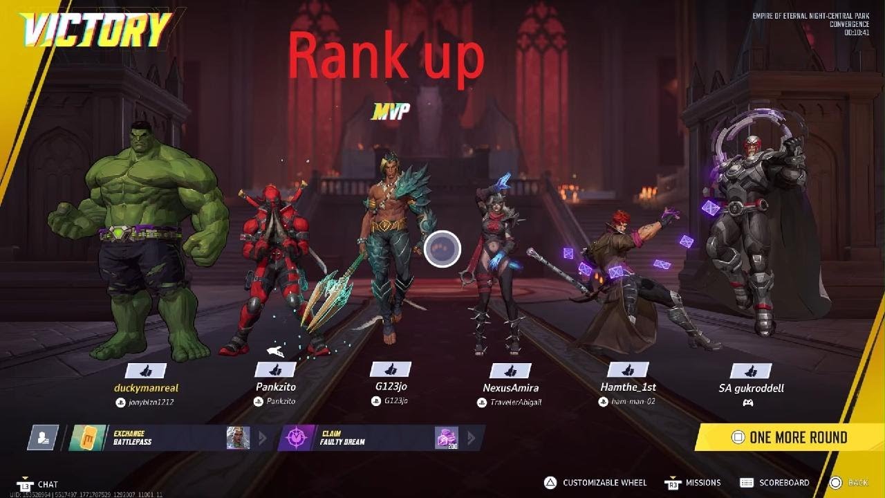 Rank up